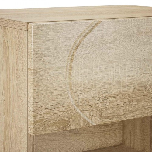 Skoskab i konstrueret træ 48 x 38 x 87,5 cm Sonoma-eg