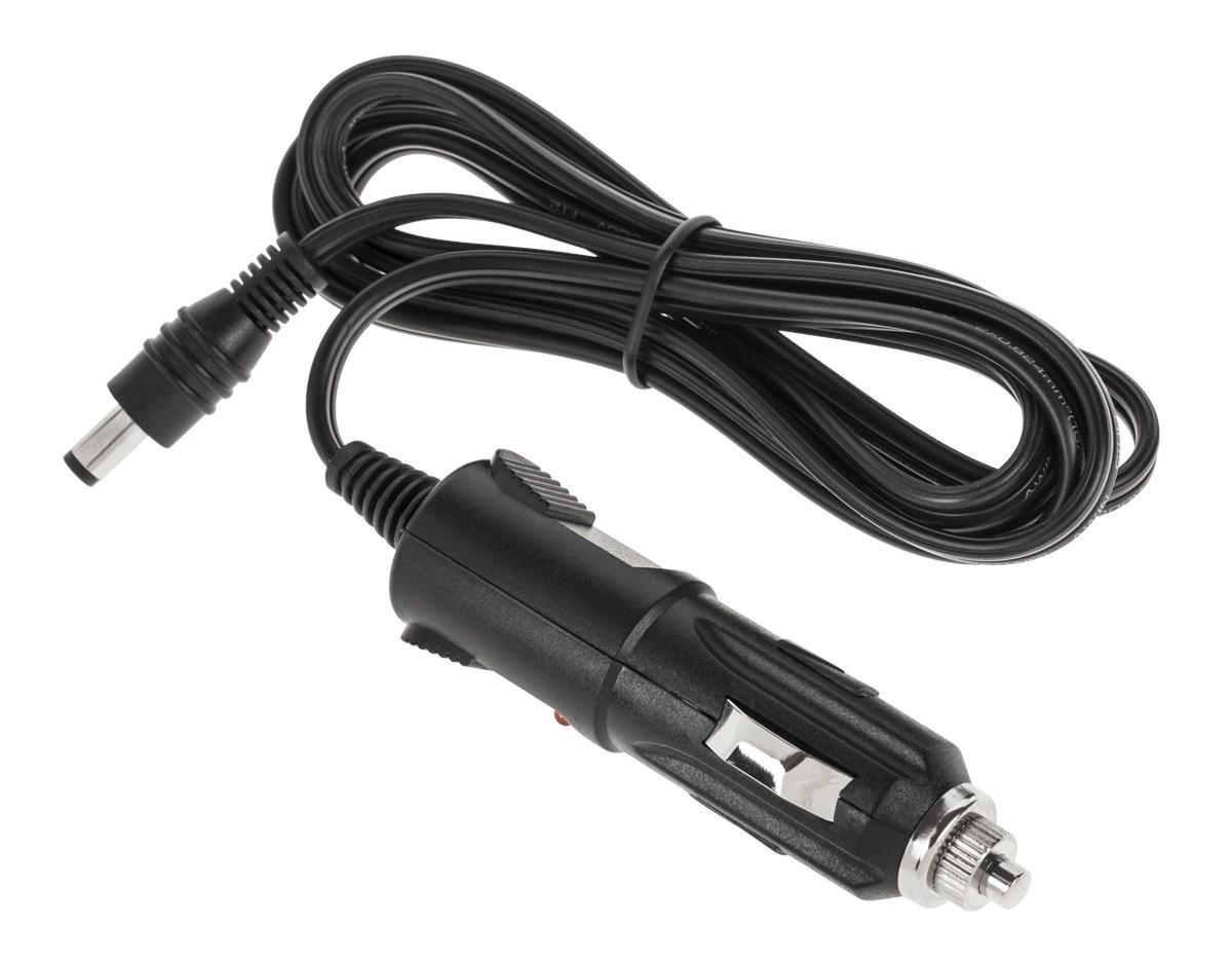 CABLETECH DC 2,1/5,5 cigarettænderstik kabel 1,5 m - passer til KM0224-T1
