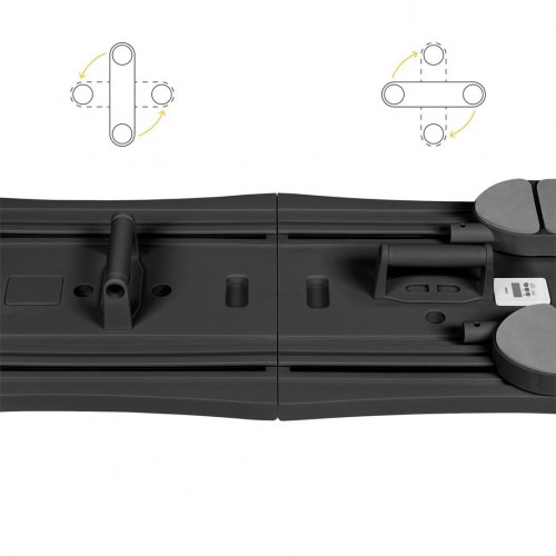 Rebel Active Home Pilates-sæt 9-i-1 multifunktionelt træningsudstyr sort