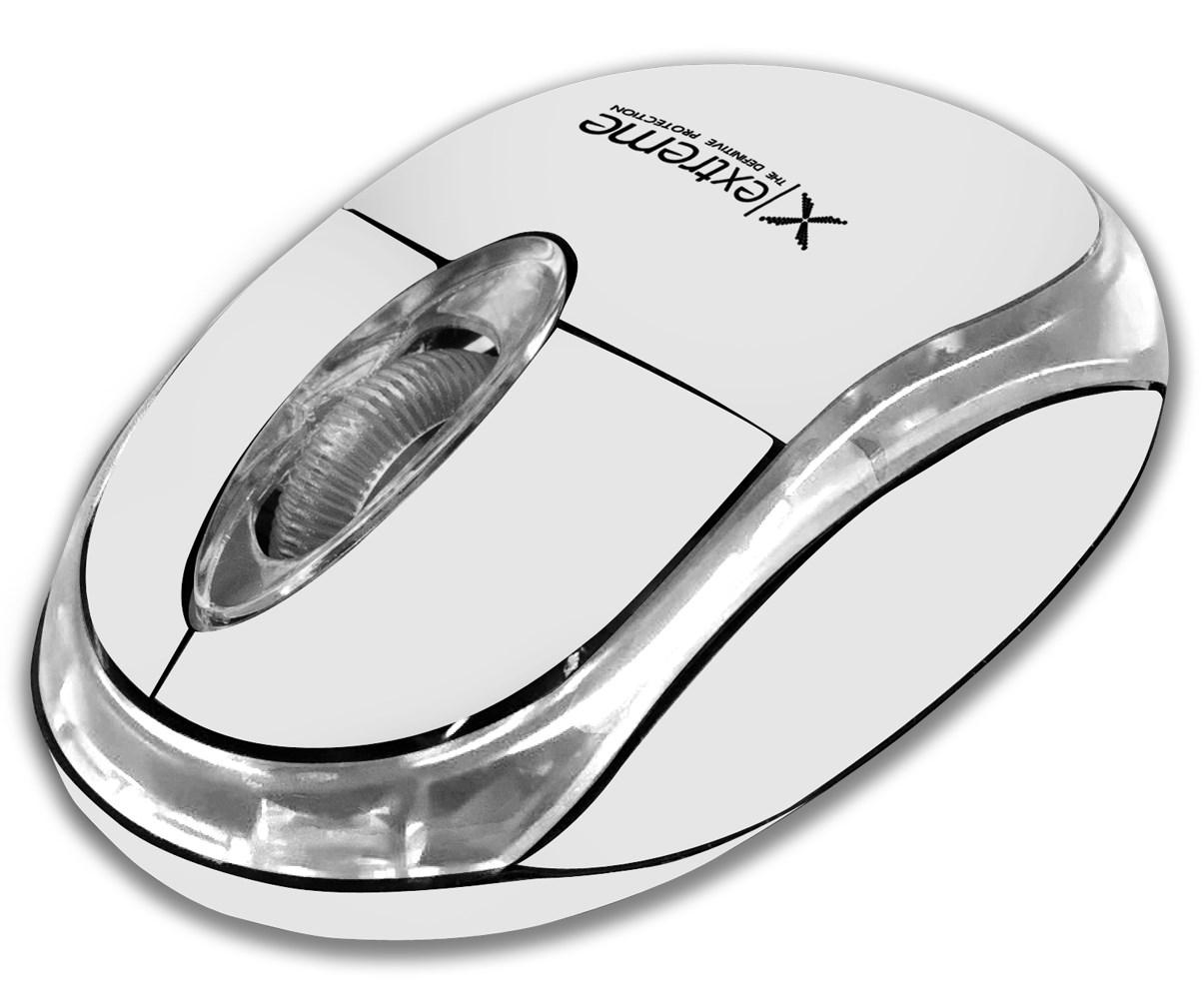 EXTREME XM106W Bluetooth optisk mus 1000 DPI - hvid
