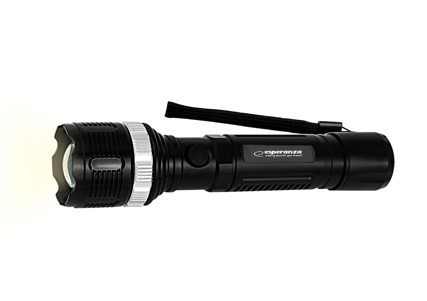 Esperanza EOT073 Flashlight Black LED Flashlight