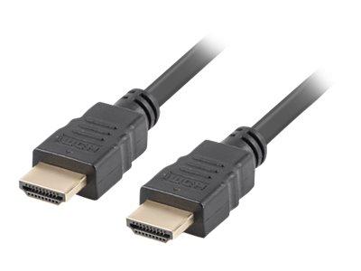 Lanberg HDMI-kabel med Ethernet 10 m sort