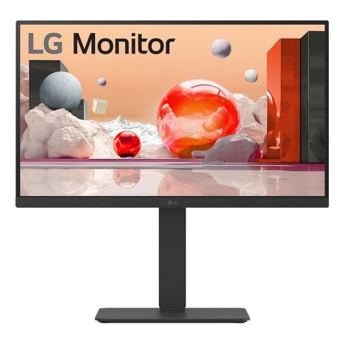 LG 24BA850-B 23,8" Full HD IPS skærm med webcam og USB-C - sort