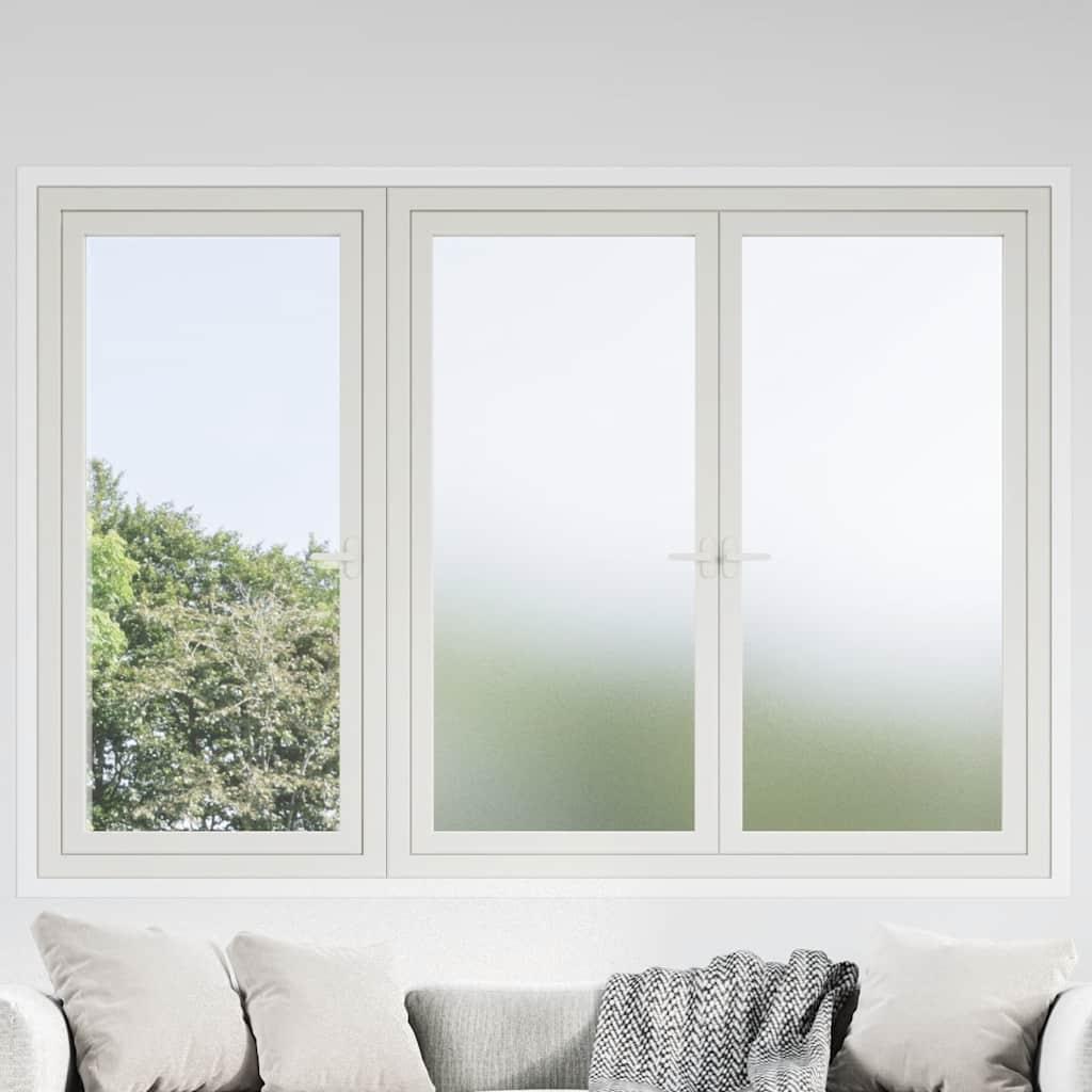 Vinduesfolie matteret hvid i PVC 45 x 2.000 cm