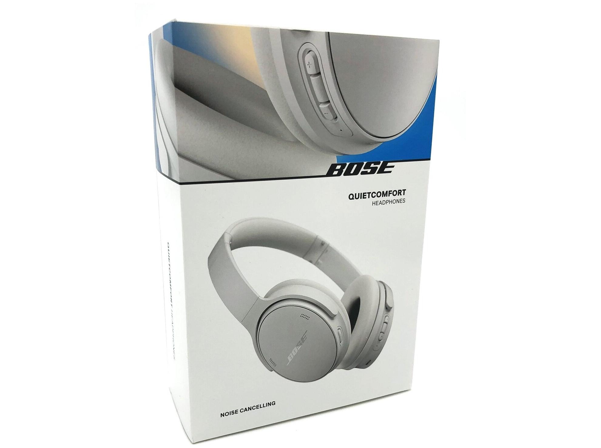 Trådløse over-ear hovedtelefoner Bose QuietComfort - Røg hvid