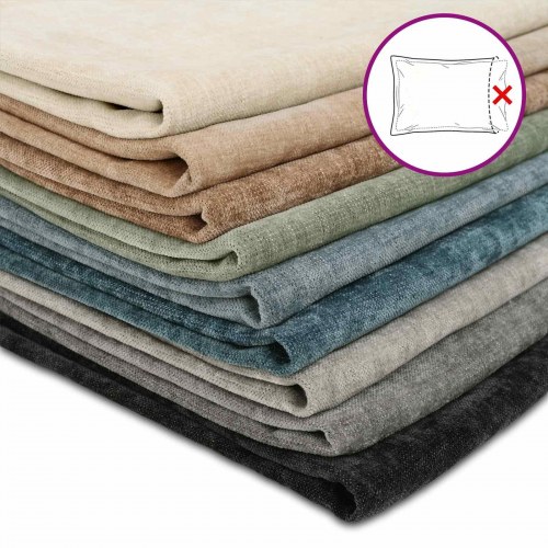 Pudebetræk 6 stk. HOUTEN antracit 35 x 35 cm i chenille