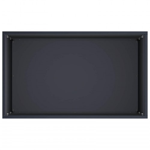 Blomsterkrukke 2 stk. antracit 40 x 30 x 75 cm