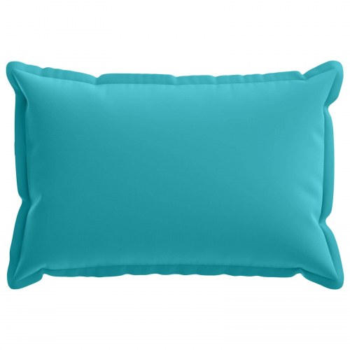 Pudebetræk 6 stk. HOUTEN turkis 50 x 80 cm i polyester