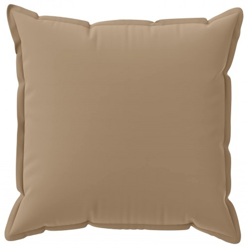 Pudebetræk HOUTEN 6 stk. gråbrun 70 x 70 cm i polyester