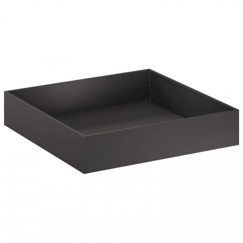 Have blomsterkrukke 2 stk. sort 100 x 100 x 20 cm