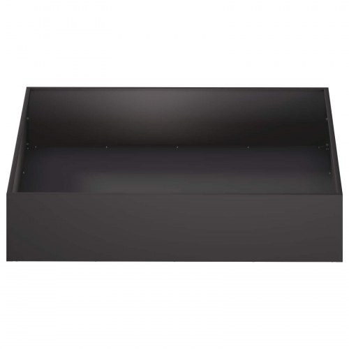 Have blomsterkrukke 2 stk. sort 100 x 100 x 20 cm