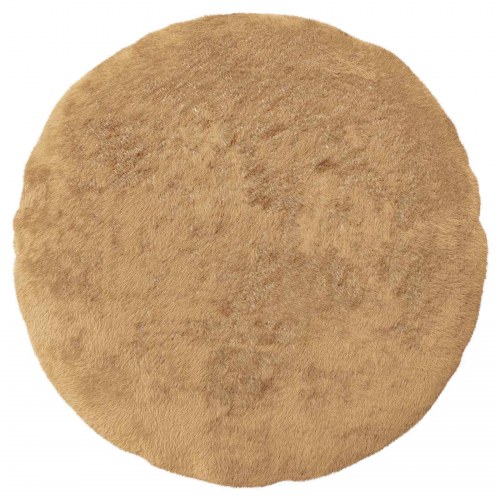 Pudebetræk HEERLEN 6 stk. gråbrun 30 cm faux kaninpels