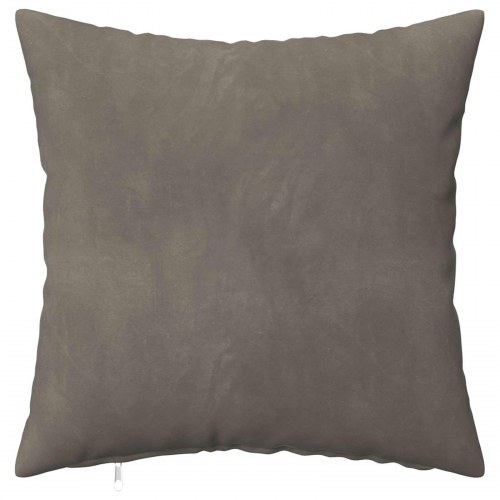 Pudebetræk HEERLEN 6 stk lysegrå 30 x 30 cm i fløjl