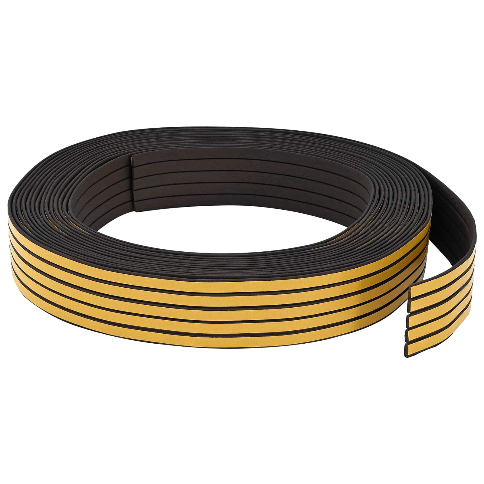vidaXL Selvklebende vindues tætningsbånd Sort 9 x 3 mm 50 m EPDM-skum
