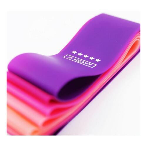 Elastiske modstandsbånd Astan Hogar Fitness 3020 (5 stk)