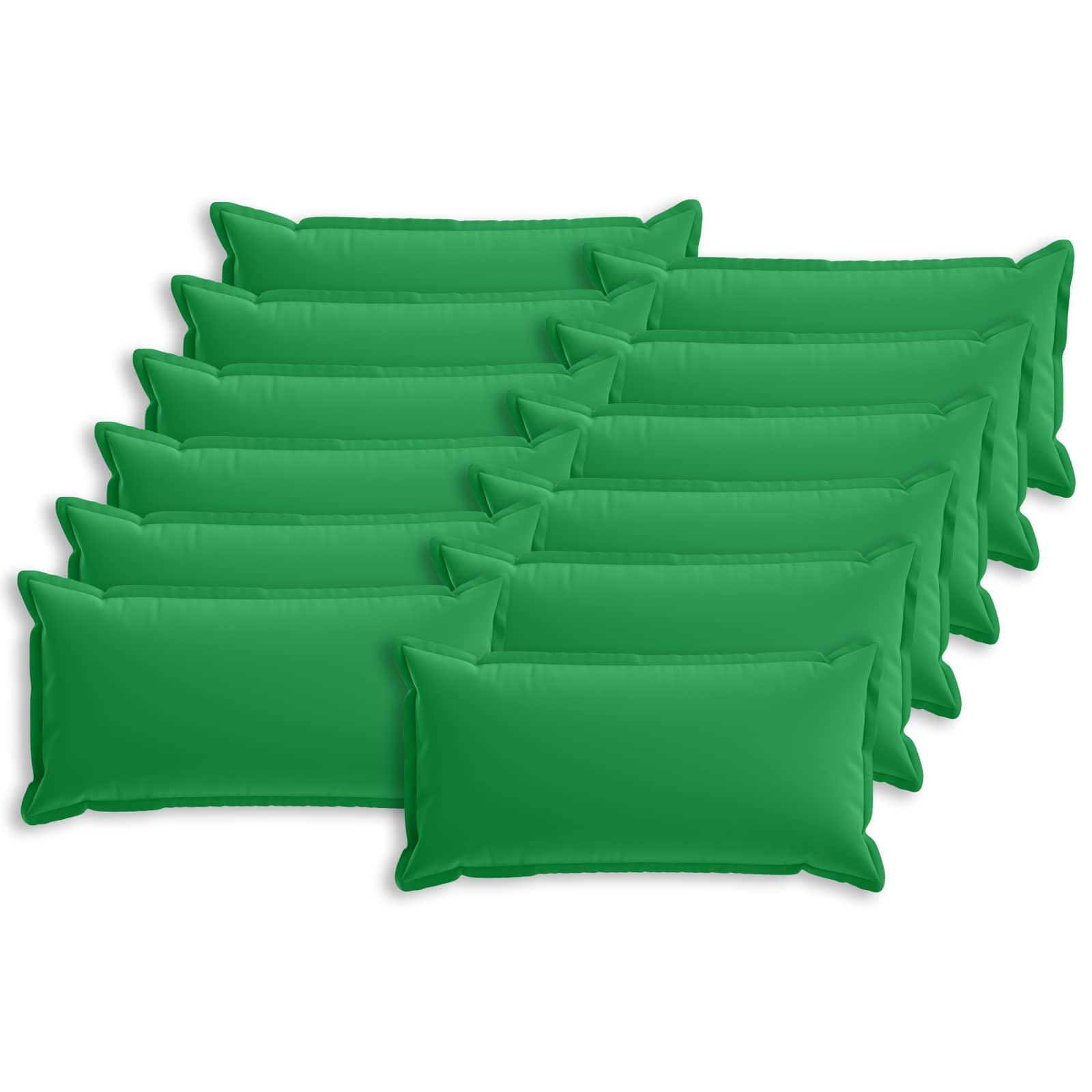 Pudebetræk 12 stk. HOUTEN grøn 40 x 80 cm i polyester
