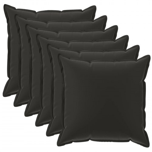 Pudebetræk 6 stk. HOUTEN flerfarvet 30 x 30 cm i polyester