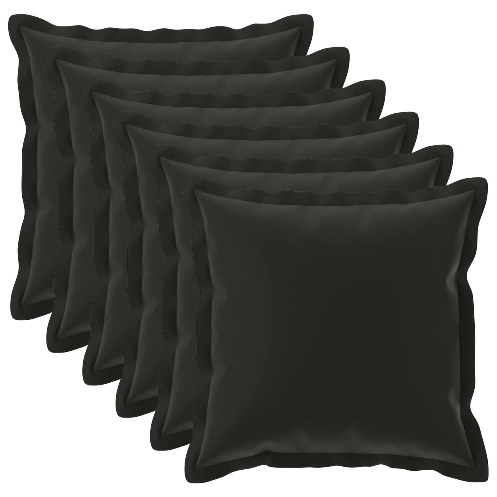 Pudebetræk HOUTEN 6 stk. 55 x 55 cm i polyester - flerfarvet