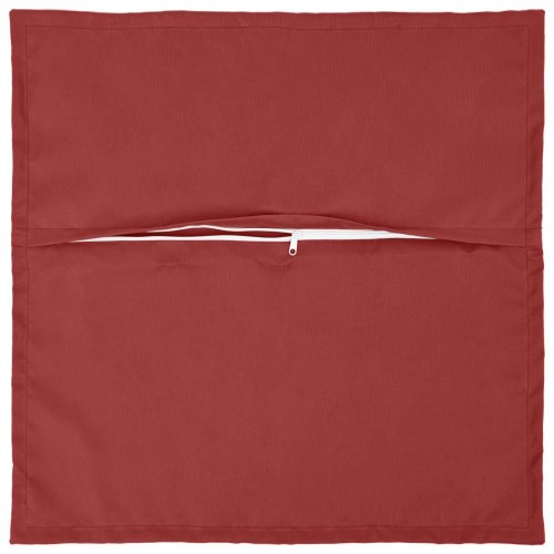 Pudebetræk 6 stk. HOUTEN vinrød 40 x 40 cm i polyester