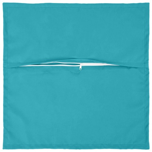 Pudebetræk 6 stk. HOUTEN turkis 40 x 40 cm i polyester