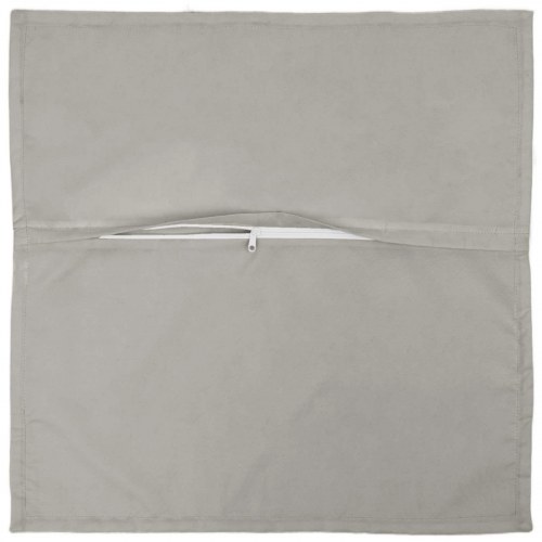 Pudebetræk 6 stk. HOUTEN grå 50 x 50 cm i polyester