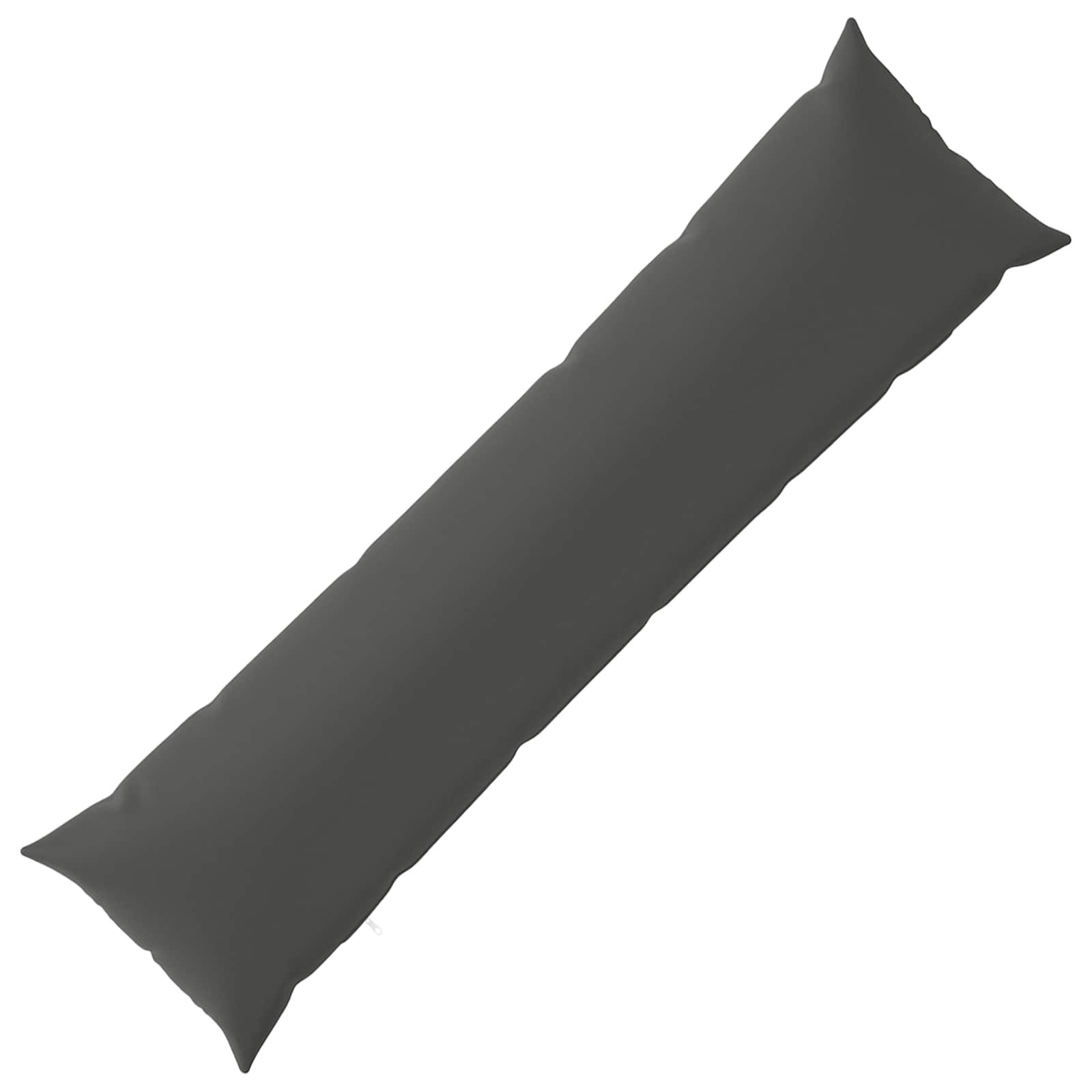 vidaXL Pudebetræk HEERLEN Antracit 40 x 145 cm Polyester
