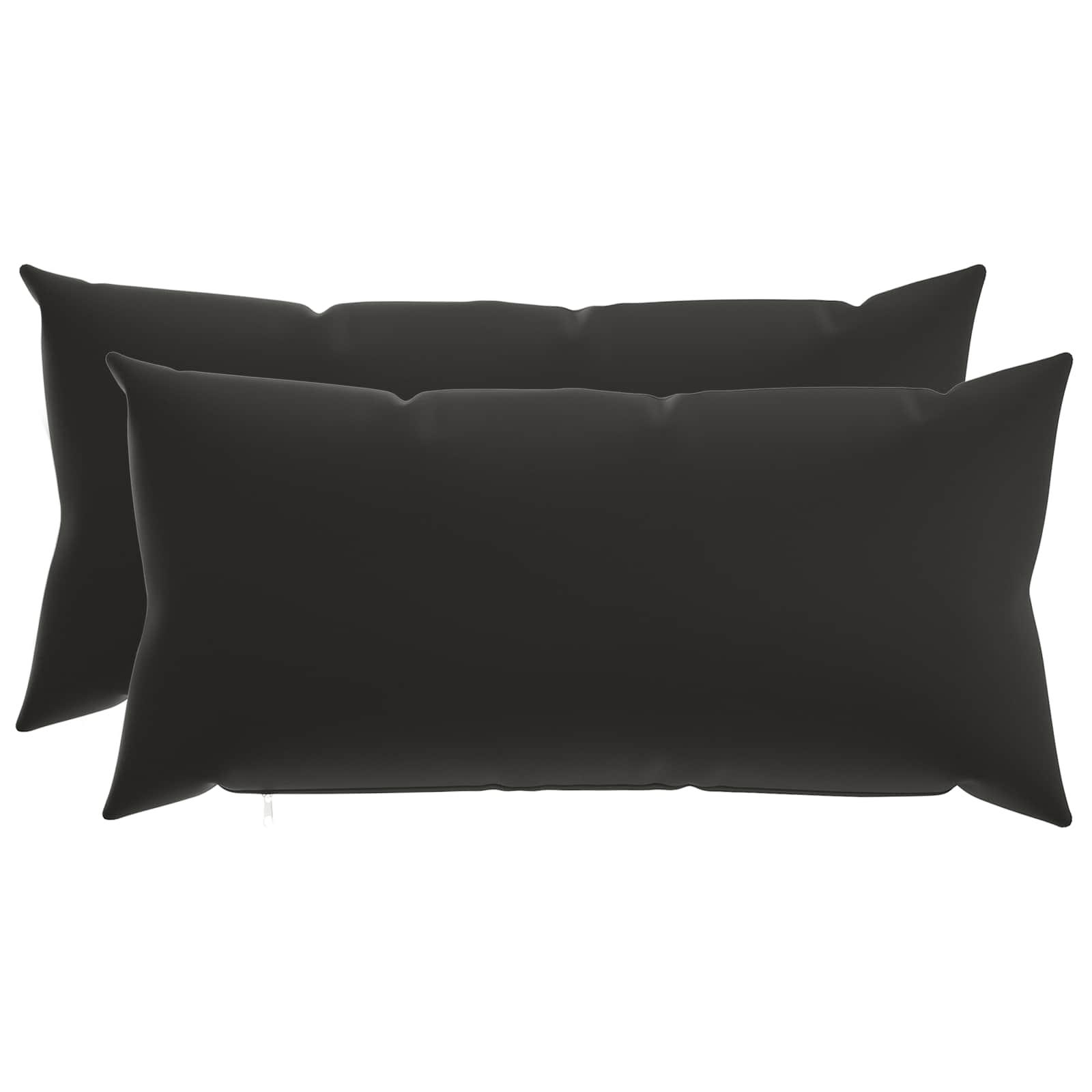 Pudebetræk HEERLEN 2 stk flerfarvet 40 x 80 cm i polyester