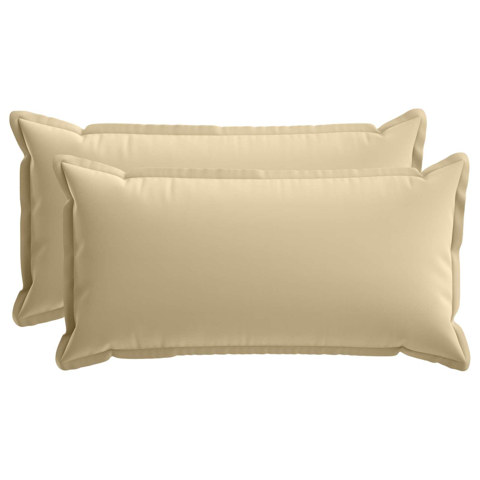 Pudebetræk 2 stk. HOUTEN beige 40 x 70 cm i polyester