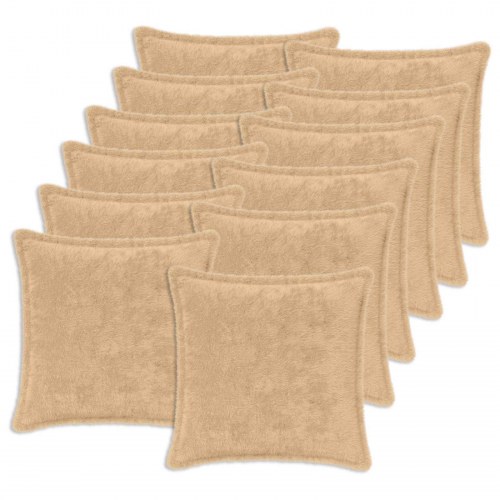 Pudebetræk HOUTEN cremefarvet 45 x 45 cm - 12 stk.