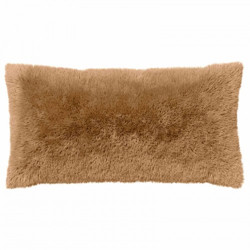 Pudebetræk HEERLEN gråbrun 40 x 70 cm PV fleece - 6 stk.