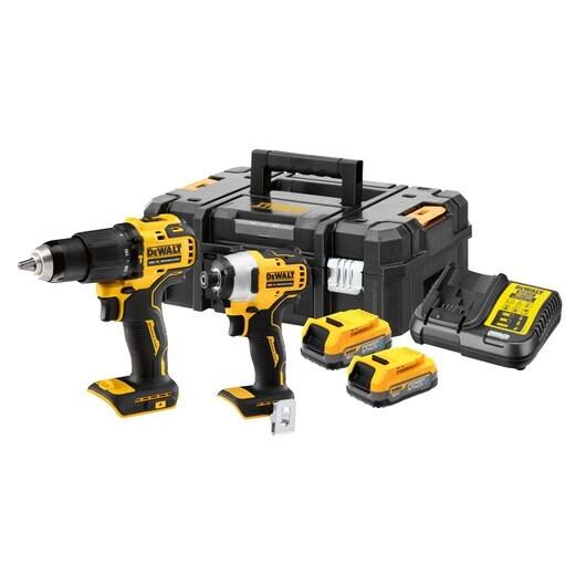 DeWALT DCK2062E2T-QW batteridrevet bore- og skruemaskine sæt