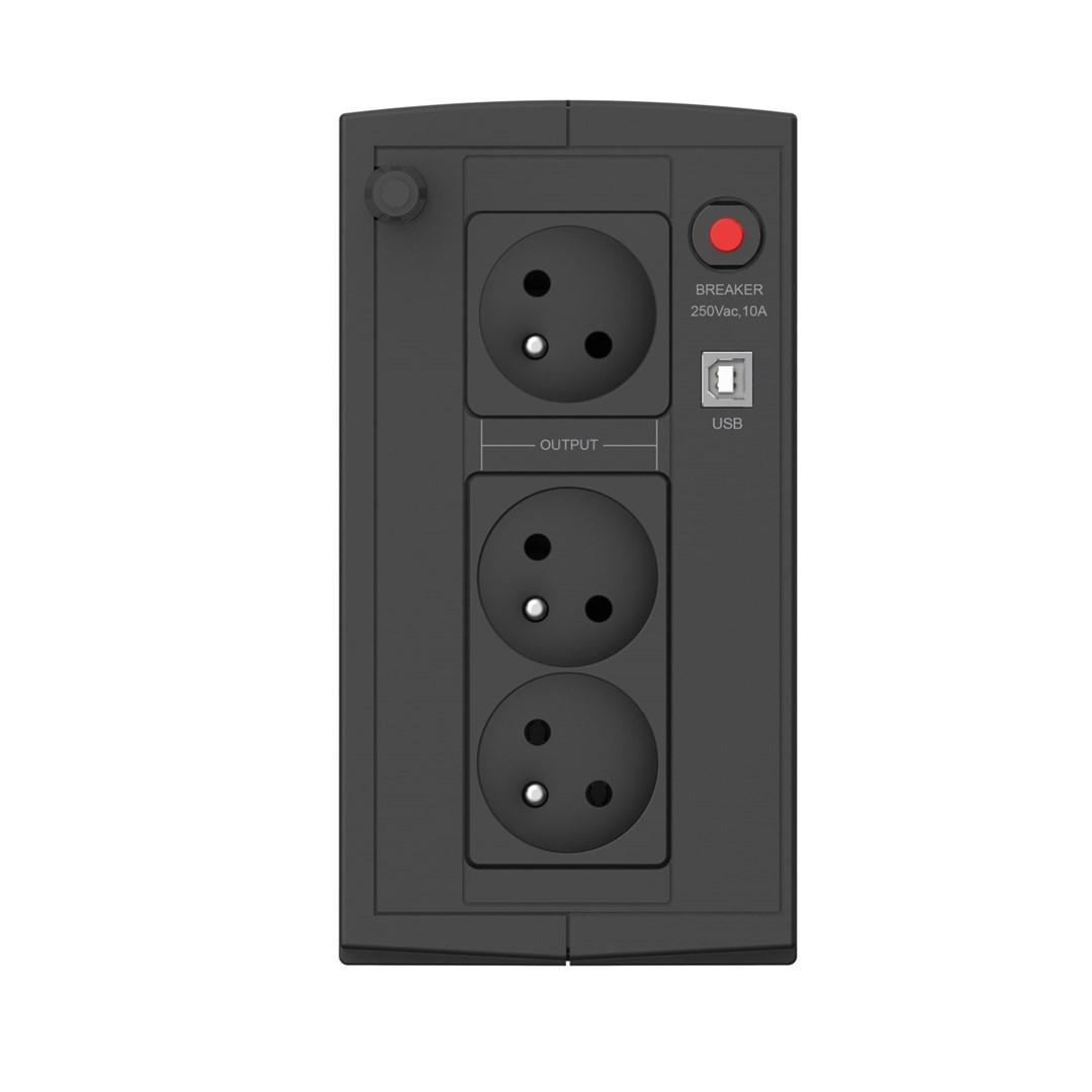 EVER DUO 850 AVR USB UPS nødstrømsforsyning