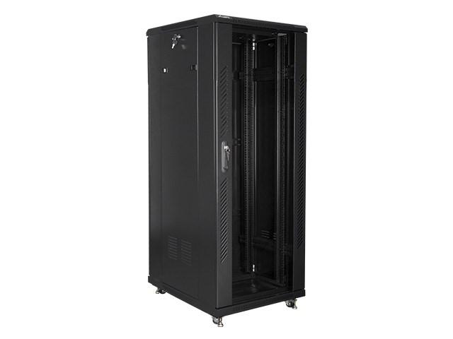 Lanberg 19" gulvskab rack 32U 60 x 80 cm sort