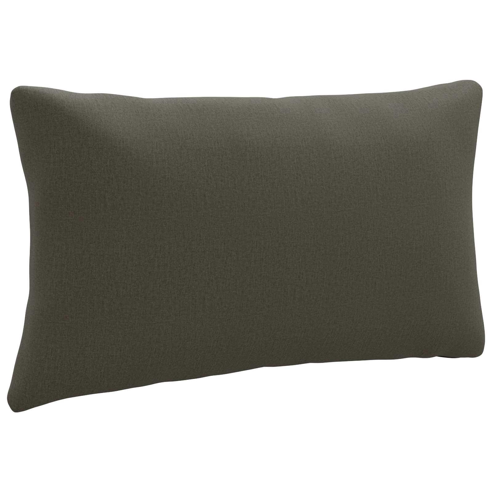 Rygpude PUTTEN i antracit 80 x 40 x 15 cm - 1 stk.