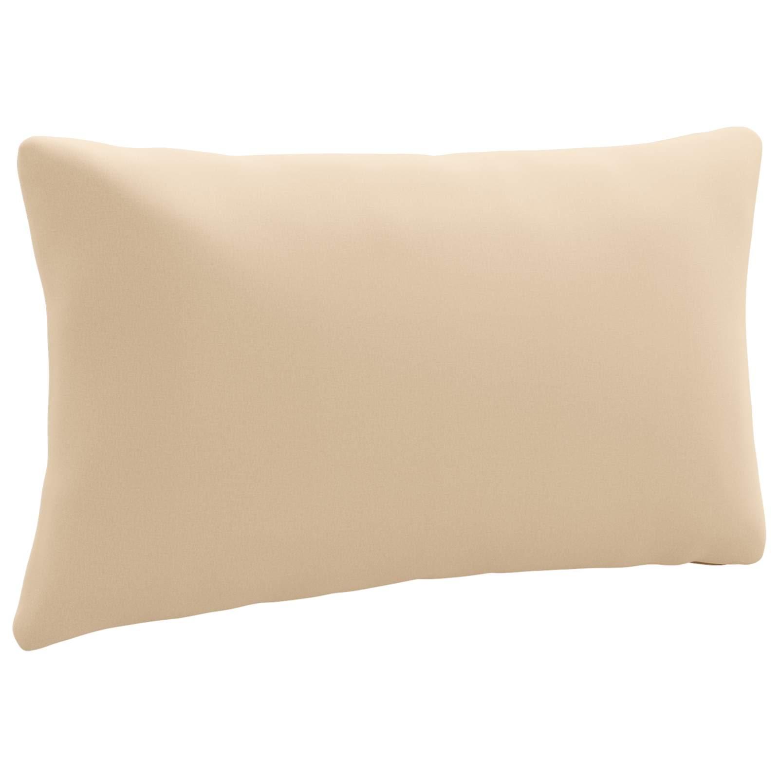 Rygpude PUTTEN 1-del 100% polyester cremefarvet