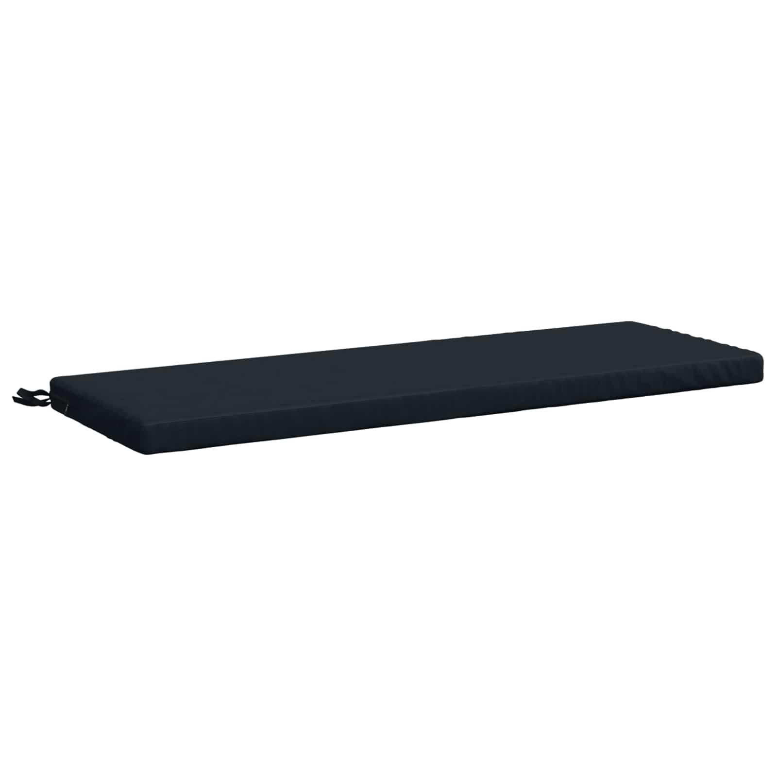 Bænkpude SOEST 100% polyester mørk blå 100 x 40 x 5 cm
