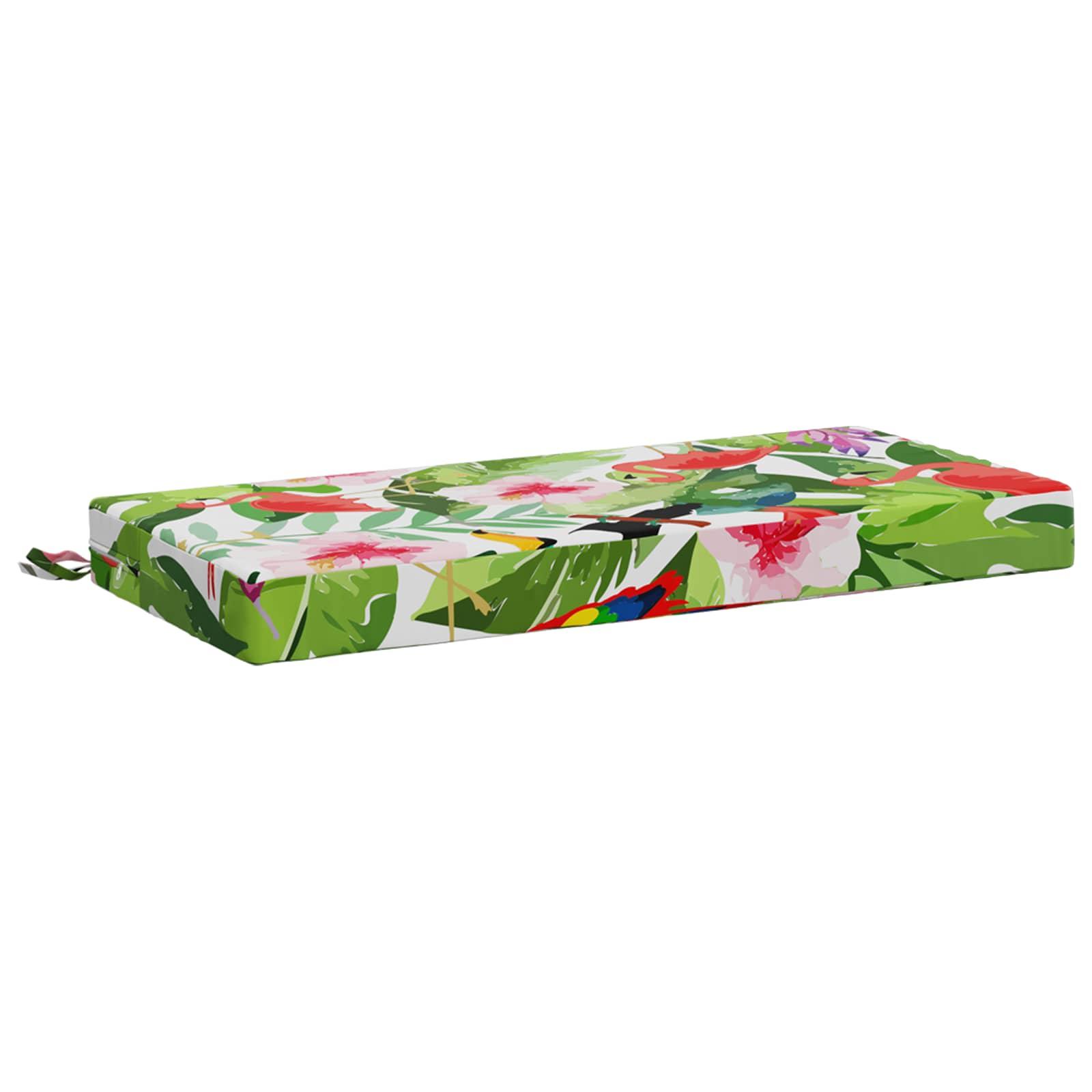 Bænkpude SOEST i 100% polyester, flerfarvet 60 x 40 x 8 cm