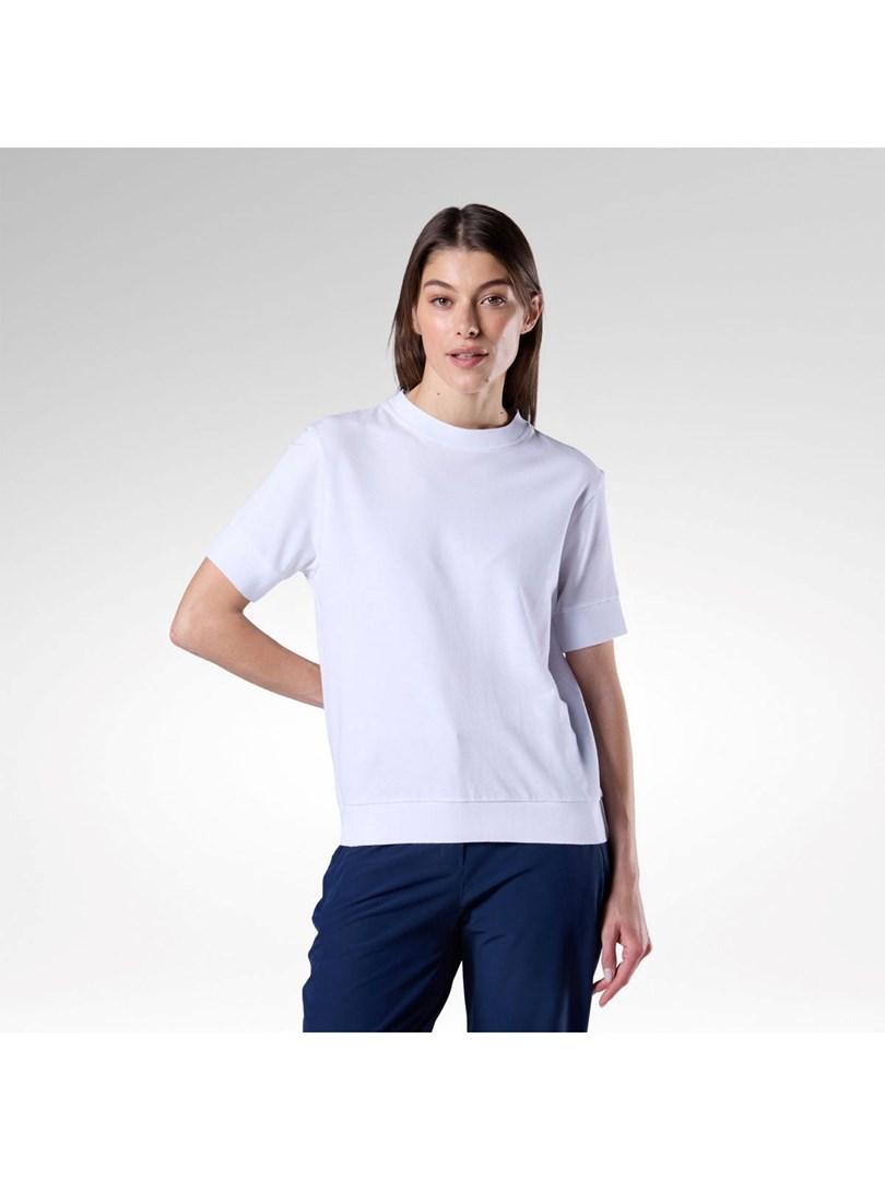 Rossignol W Pique Tee dame T-shirt hvid str. L