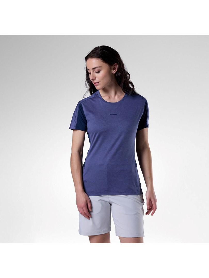 Rossignol W Hiking Tee dame T-shirt mørkeblå str. L