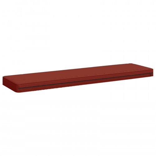 Bænkepude VUGHT rød 110 x 30 x 5 cm - 1-delt sædehynde