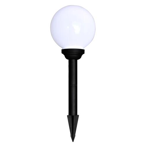 Udendørslamper 6 stk. LED 20 cm med jordspyd