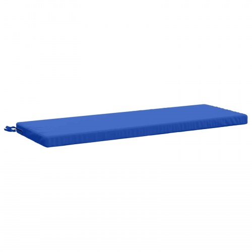 Bænkpude SOEST i polyester kongelig blå 100 x 40 x 5 cm