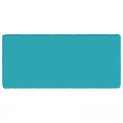 Bænkepude VUGHT 100% polyester turkis 110 x 50 x 5 cm