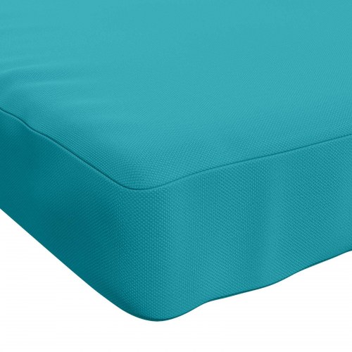 Bænkepude VUGHT i 100% polyester turkis 140 x 40 x 5 cm