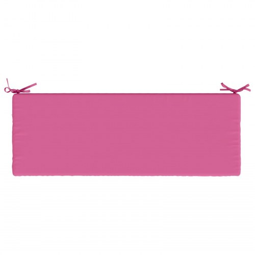 Bænkpude SOEST 100% polyester lyserød 100 x 40 x 5 cm