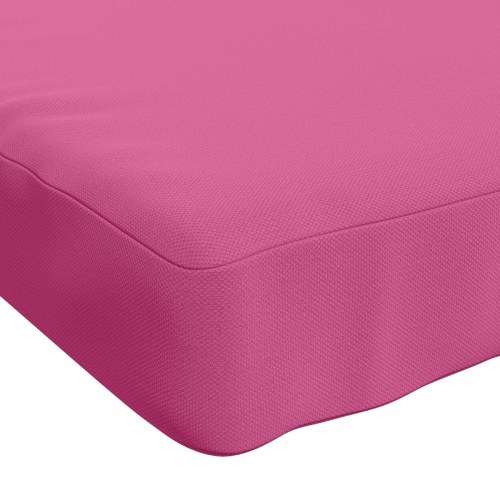 Bænkpude SOEST 100% polyester lyserød 100 x 40 x 5 cm