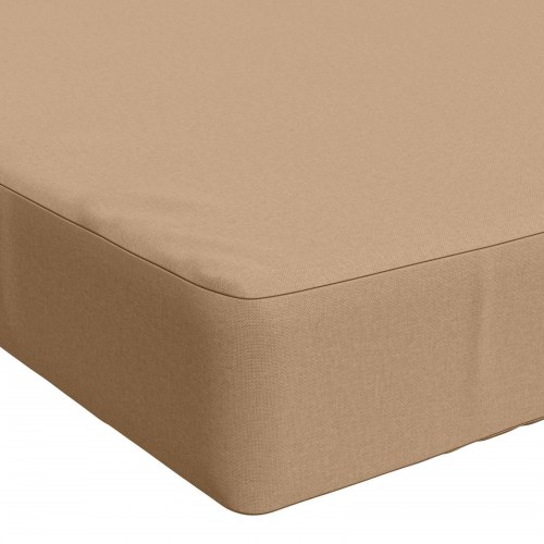 2-delt bænkepude SOEST 2 stk. sandfarvet 100% polyester