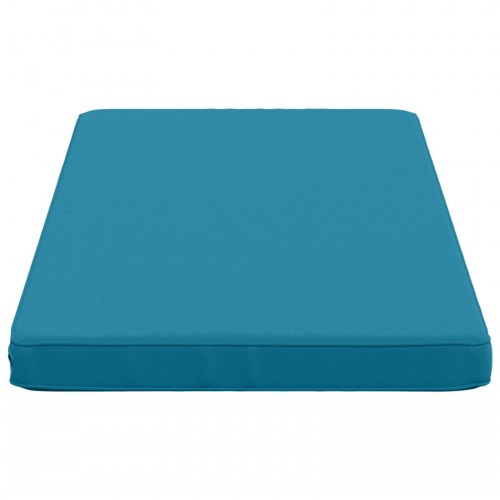 Bænkepude VUGHT 100% polyester lyseblå 110 x 50 x 5 cm