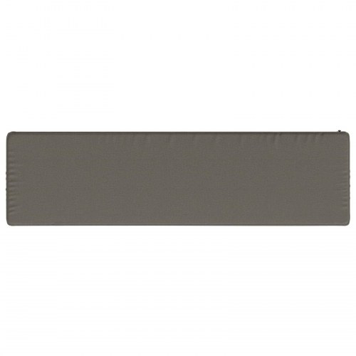 Bænkepude VUGHT - grå 100 x 30 x 5 cm