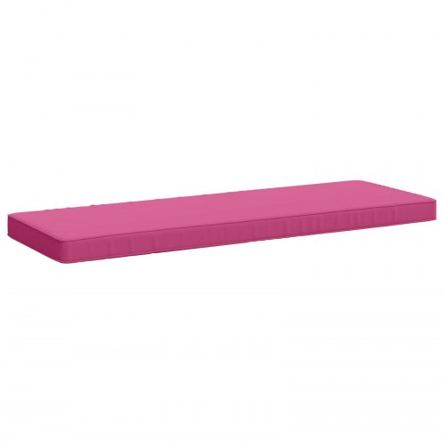 Bænkepude VUGHT lyserød 120 x 40 x 5 cm i 100% polyester